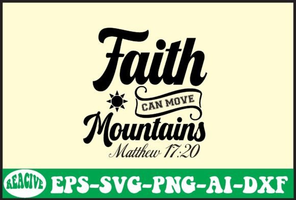 About Faith Can Move Mountains Matthew